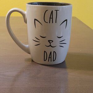 Coffee Mug Extra-large Size Cat Dad. NWOT